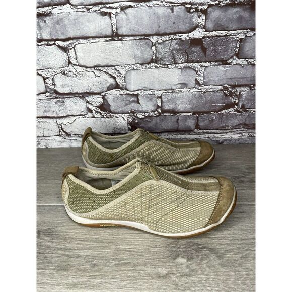 Merrell Lorelei Zip Deep Tan Synthetic Sneakers Shoes Women Sz 9M US/40EU J35218 - Picture 1 of 16